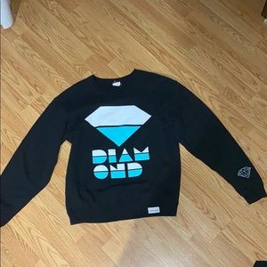 Diamond Supply Co. Black Crewneck